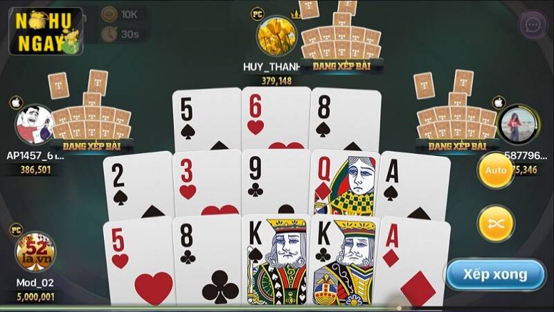 Chiến lược và kỹ thuật chơi Mậu Binh - Binh Xập Xám